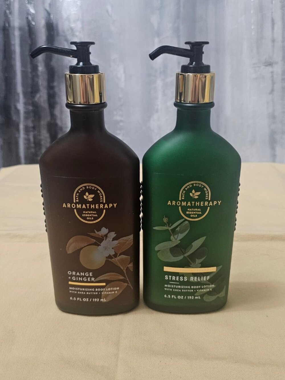 NEW Bath & Body Works Aromatherapy Orange Ginger and Stress Relief Body Lotion - Picture 2 of 3